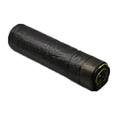 瑞晋鸢 黑色连卷平口垃圾袋