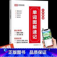 [单册]英语图解速记 小学通用 [正版]小学生你得这样背单词三四五六年级上下册英语晨读美文人教版PEP艾宾浩斯记忆法3-