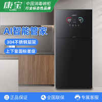 康宝(Canbo)XDZ270-LF7消毒柜家用立式双门高温热风碗筷餐具二星级婴儿奶瓶全304不锈钢大容量消毒碗柜极智