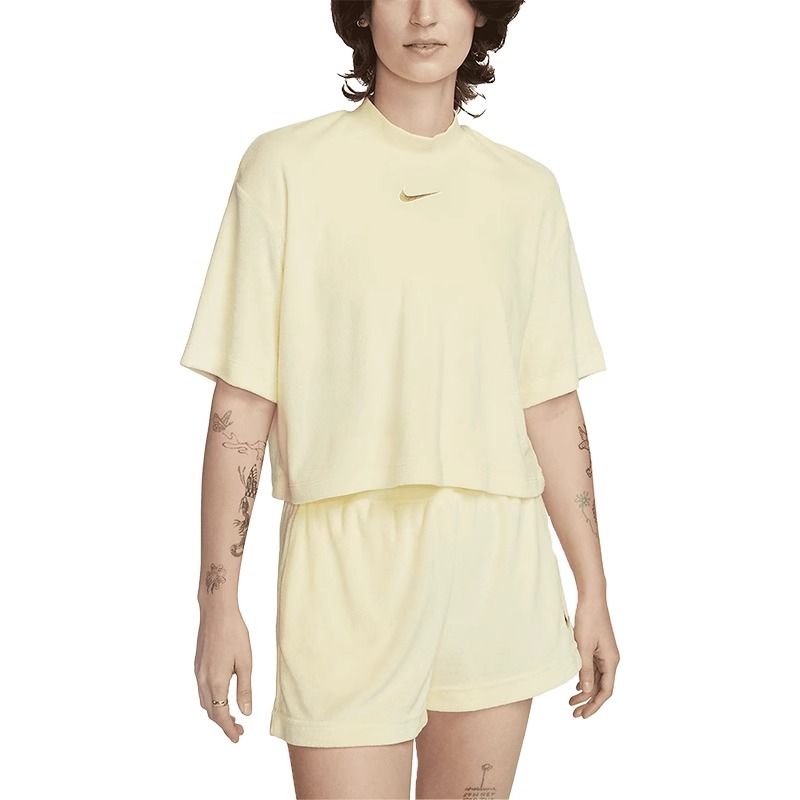 NIKE耐克短袖T恤运动休闲半高领女装上衣DV7833-821 Z