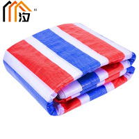 汐户外彩条布10*20m张