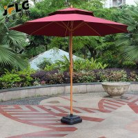金菲罗格 可定制logo双顶2.7米含水箱伞