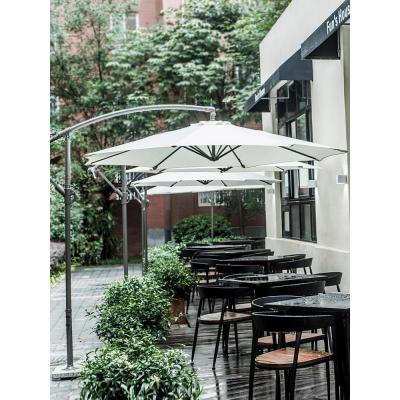 森美人咖啡店桌椅户外遮阳伞庭院露台花园院子香蕉伞摆摊室外太阳沙滩伞