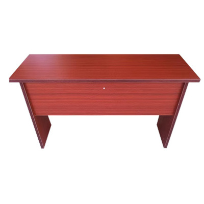 汉诺鑫威会议桌双人条桌培训移动小型长方形桌现代简约会议室条形桌1.2米免漆板红胡桃