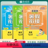 [3本套]五升六 语数英 人教版 小学通用 [正版]2023新版实验班提优训练暑假衔接版语文数学英语五升六年级人教版 小