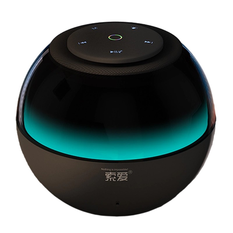 索爱(soaiy)s65 蓝牙音箱全屏炫彩电脑喇叭低音炮家用车载迷你便携式