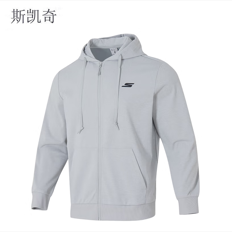 斯凯奇 男女同款针织夹克 P225U132-02VPXXL 件