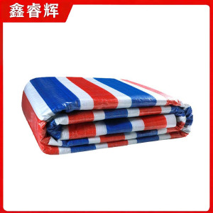 鑫睿辉 彩条布 双覆膜5*10m 卷