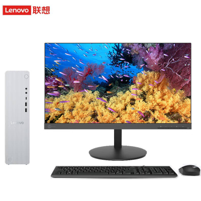 联想(Lenovo)小新台式机电脑整机(酷睿Ultra5-225 16G内存 512G固态硬盘 Win11 正版office) 配21.45英寸显示器