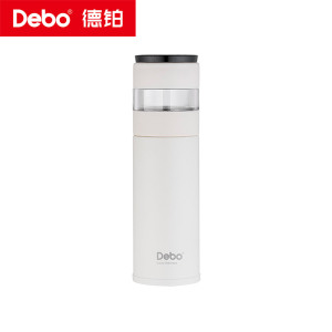 德铂Debo 茶韵保温杯316不锈钢车载泡茶学生上班族杯子DEP-964