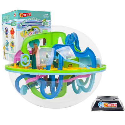 洛克王国螺丝钉玩具魔幻迷宫球299关翼系智力球138关水系儿童成长玩具彩虹迷宫高级-高阶299关