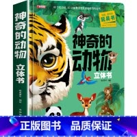 神奇的动物3d立体书 [正版]神奇的动物立体书 儿童3d立体书翻翻书6-7-8岁以上宝宝绘本故事图书籍小学生一二年级读物