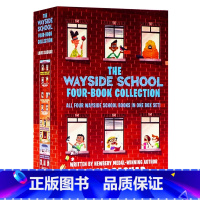 [正版]歪歪路小学全4册套装 英文原版章节桥梁书 The Wayside School 4 Book Box Set