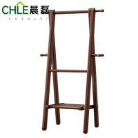 晨磊实木衣帽架60*46*150cm/个