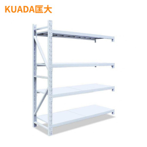 匡大中型货架白色多层仓储货架置物架 KDT078