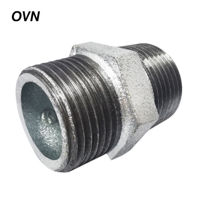 OVN 镀锌六角外丝铁对丝 1.5寸 DN40 个