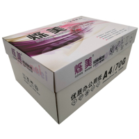 宣皇 烁美500张A4打印复印白纸彩印单包学生用草稿纸速写纸绘图纸 烁美A4 70G 8包/箱