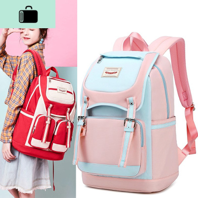 韩版小清新初中生书包女高中生大容量校园双肩包小学生四五六年级NEW LAKE