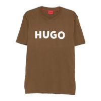 Hugo boss男士短袖T恤圆领印花透气舒适棉质
