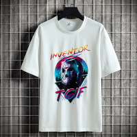 重磅短袖T恤男宽松休闲夏季新款美式ins纯棉半袖圆领上衣服体恤衫