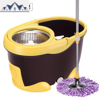 旋转拖把桶双驱动免手洗干湿两用拖把桶自动地拖头拖布墩布 三维工匠