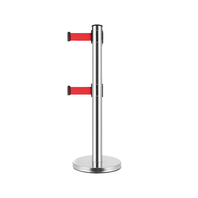 斯赞 不锈钢隔离伸缩带 双层5米线 个