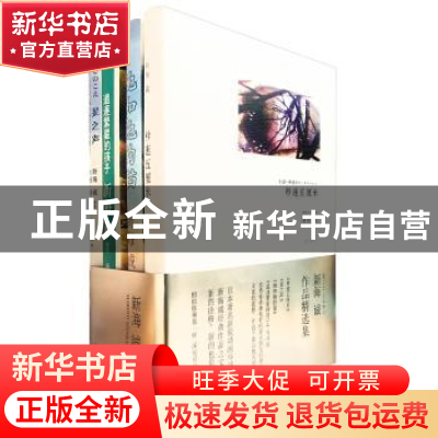 正版 新海诚作品精选集(4本装) [日]新海诚 上海译文出版社 97875
