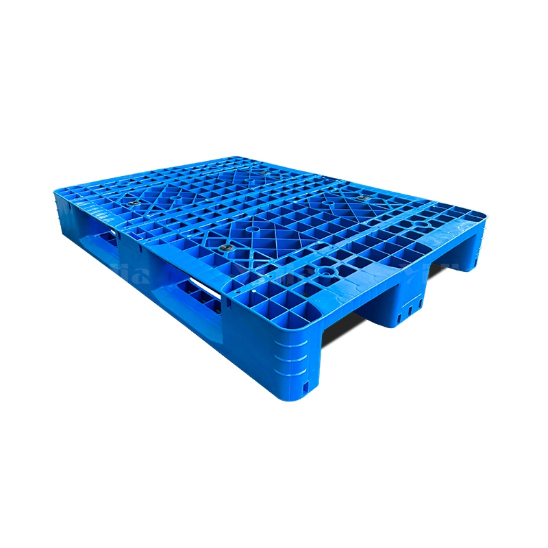 翌嘉YJ4120412塑料托盘仓库防潮垫板地垫叉车托板栈板内置8根钢管