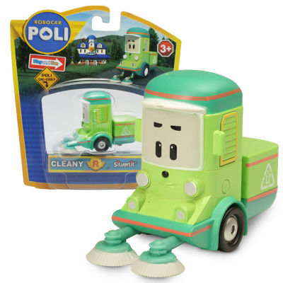 银辉Silverlit变形警车珀利POLI动漫周边汽车机器人玩具小汽车