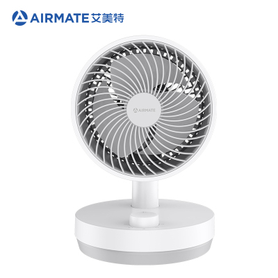 艾美特(Airmate)电风扇桌面台式空气循环扇 宿舍卧室小台扇FA15-X40