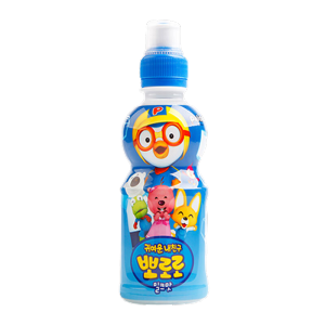 韩国原装进口 啵乐乐 牛奶味饮料 235ml*2