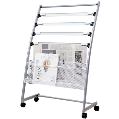 豫汉迎报纸架银灰色个