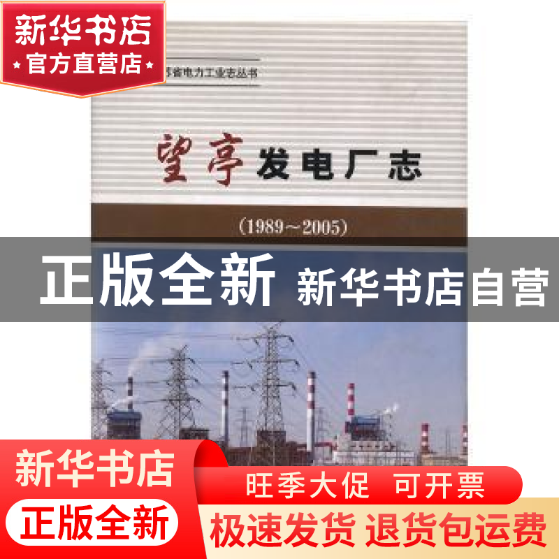 正版 望亭发电厂志:1989~2005 陆昌生主编 中国电力出版社 9787
