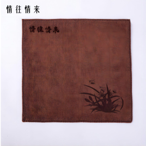 情往情来QWQL-3302 棉 30*30cm 茶巾 毛巾 (计价单位:条) 棕色