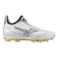 美津浓(Mizuno)金属棒球钉鞋低帮针织运动防滑加固男款棒球鞋仿草