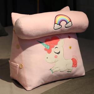 家柏饰(CORATED)床上靠枕床头靠垫三角抱枕靠背垫飘窗腰靠卧室单人宿舍学生男