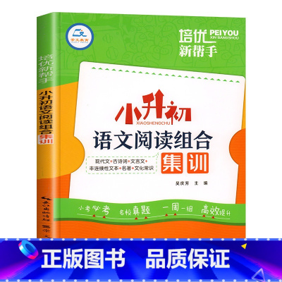 语文阅读组合集训 小学升初中 [正版]小升初阅读理解专项训练语文阅读组合集训人教版六年级下册阅读强化训练书小学升初中文言