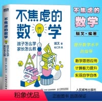 [正版]不焦虑的数学贼老师家长怎么教 人民邮电 数学大V贼叉写给小学和初中学数学辅导书 小学初中阶段数学学习法数学解题