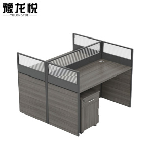 豫龙悦屏风办公桌