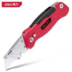 得力工具DL030工业级重型多功能折叠割刀梯形(单位:把)