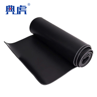 典虎 绝缘胶皮 黑色平面8mm 块
