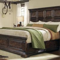 森美人慕妃高端定制家具卧室欧式美式新古典实木1.81.5米双人床AR10