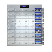 鑫星奈 不锈钢消毒碗柜食堂餐具柜多门储物柜50门餐盘消毒柜