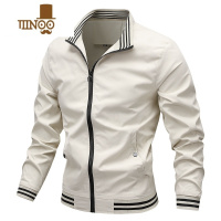 YANXU夹克男士百搭防风外套休闲立领开衫青年潮牌男装长袖上衣服