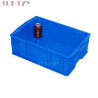 toptzy TZ5071729 塑料周转箱长方形物流物料配件收纳储物箱 510*350*165
