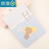 敬平韩版简约可爱女生宿舍化妆折叠梳妆书桌面学生便携台式公主小镜子便携式用镜 蓝冲鸭