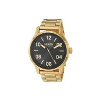 Nixon海外代购尼克松新款腕表专柜男金色钢带大盘手表