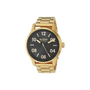 Nixon海外代购尼克松新款腕表专柜男金色钢带大盘手表