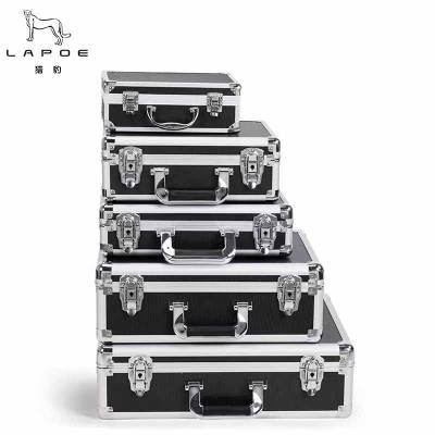 猎豹 铝合金工具箱 挂钩锁设备收纳箱 满铺格子棉(36*24*10cm)/个