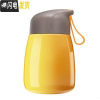 三维工匠保温杯女韩版大肚杯可爱学生杯男便携水杯简约清新随手杯子定制 QQ直杯磨砂青(杯刷刻字)